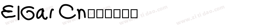 ElGar Cn字体转换